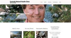 Desktop Screenshot of eastsidenaturalhealth.com